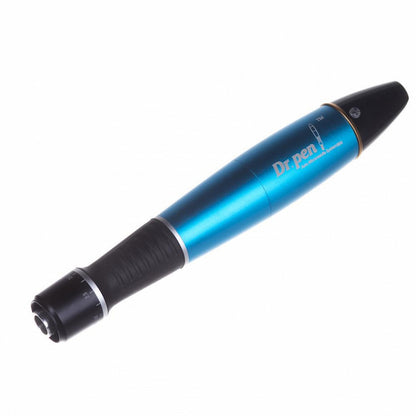 Dr. Pen A1 blue microneedling-pen for professional skin treatment and collagen stimulation.